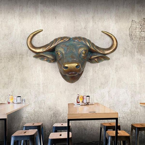 decorative objects & figurines retro bull head pendant wall hanging home background animal decoration crafts
decorative objects & figurines retro bull head pendant wall hanging home background animal decoration crafts