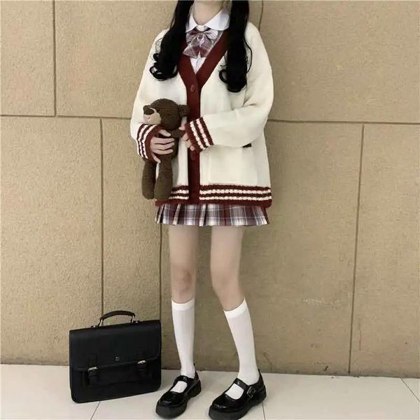 women's knits & tees 2021 cardigan winter korean version of kawaii sweater rfemale student jk lazy wind all-match jacket tide, White
women's knits & tees 2021 cardigan winter korean version of kawaii sweater rfemale student jk lazy wind all-match jacket tide, White