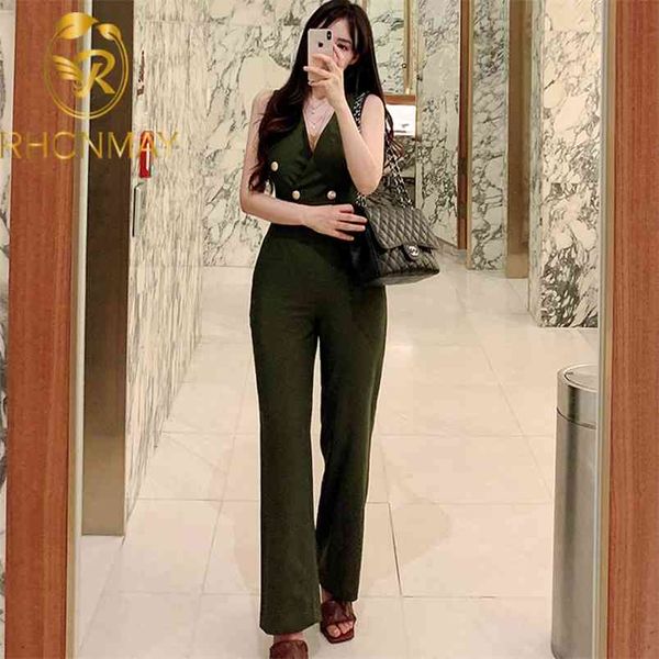 summer v-neck jumpsuits women casual occupation rompers simple sleeveless wear to work bottoming siamese pants 210506, Black;white
summer v-neck jumpsuits women casual occupation rompers simple sleeveless wear to work bottoming siamese pants 210506, Black;white