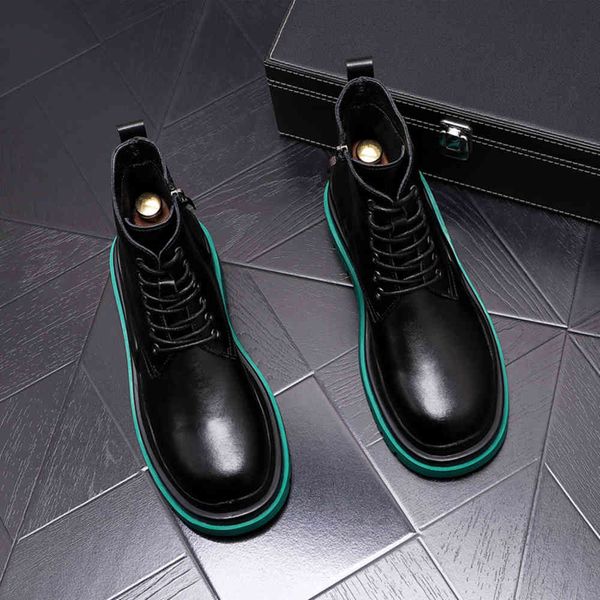 boots british style men casual motor boots warm bont winter koe leather pretty single shoe platform botas men's shoes, Black
boots british style men casual motor boots warm bont winter koe leather pretty single shoe platform botas men's shoes, Black