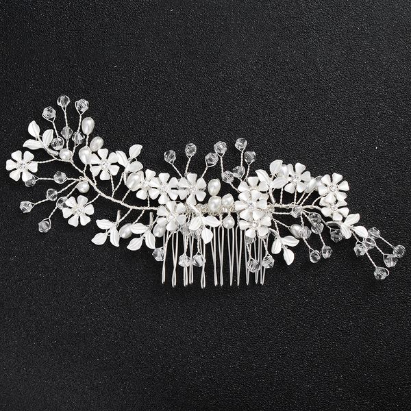 wedding hair combs white small flower bridal hair clips accessories jewelry blossom headpiece for women jch196, Golden;white
wedding hair combs white small flower bridal hair clips accessories jewelry blossom headpiece for women jch196, Golden;white