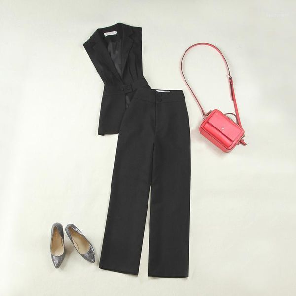 women's suits & blazers go further 2021 suit business women tailleur femme blazer feminine pant for trouser spring and summer black, White;black
women's suits & blazers go further 2021 suit business women tailleur femme blazer feminine pant for trouser spring and summer black, White;black
