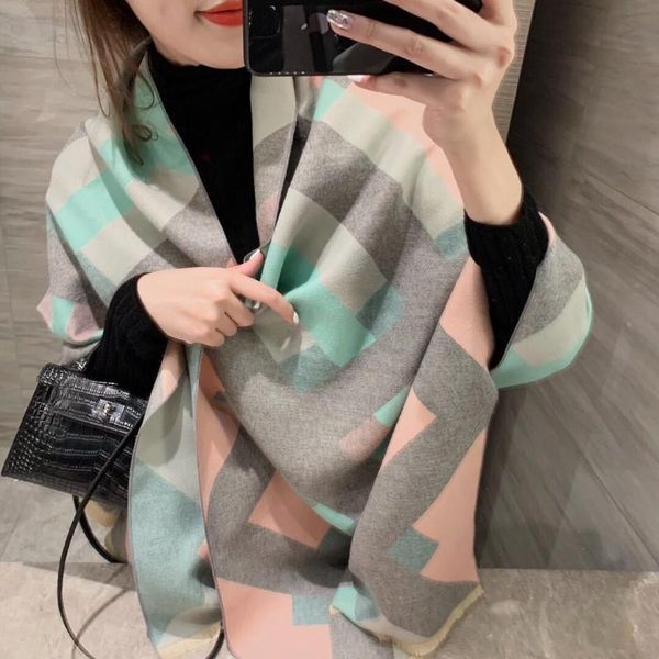 berets scarf women's autumn and winter korean warm comfortable thickening dual purpose student shawl 180*70cm, Blue;gray
berets scarf women's autumn and winter korean warm comfortable thickening dual purpose student shawl 180*70cm, Blue;gray