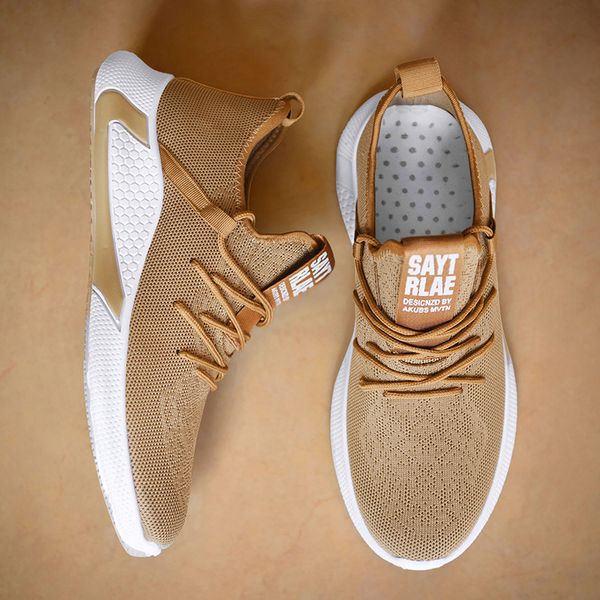 Spring And Summer Fashion Mens Casual Shoes Lace-Up Breathable Sneakers Mens Vintage Shoes Brown Trainers Zapatillas Hombre, Beige
Spring And Summer Fashion Mens Casual Shoes Lace-Up Breathable Sneakers Mens Vintage Shoes Brown Trainers Zapatillas Hombre, Beige