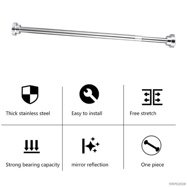 hangers & racks curtain rod retractable spring tension compatible with bathroom rugged &practical workmanship 13.8/19.7/23.6 inch wholesales
hangers & racks curtain rod retractable spring tension compatible with bathroom rugged &practical workmanship 13.8/19.7/23.6 inch wholesales