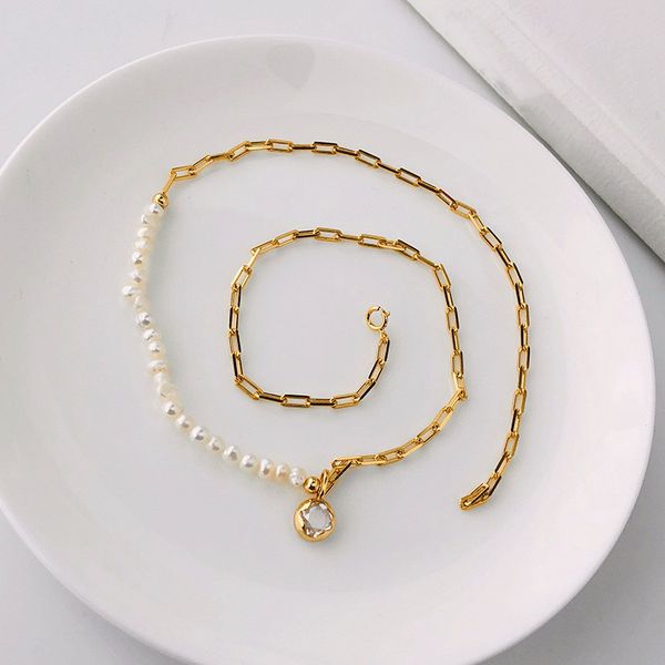 necklaces 925 sterling silver choker necklace woman gold color neck natural freshwater pearl for women fine jewelry
necklaces 925 sterling silver choker necklace woman gold color neck natural freshwater pearl for women fine jewelry