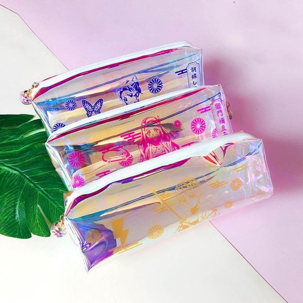 anime demon slayer kamado tanjirou laser colorful pencil bag fashion box pencilcase school student supply case bags
anime demon slayer kamado tanjirou laser colorful pencil bag fashion box pencilcase school student supply case bags
