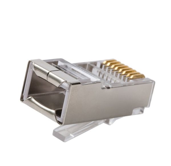 5000pcs/lot rj-45 8p8c network cat6e metal shield modular plug connector rj45 cat6 ethernet network modular plug adapter
5000pcs/lot rj-45 8p8c network cat6e metal shield modular plug connector rj45 cat6 ethernet network modular plug adapter