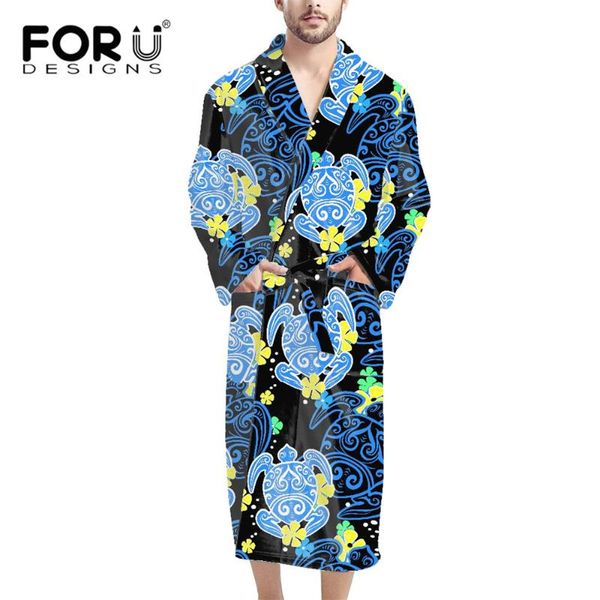 men's sleepwear forudesigns hawaiian sea turtle frangipani blue bathrobe for mens v-neck flannel long robe oversized plush fluffy night, Black;brown
men's sleepwear forudesigns hawaiian sea turtle frangipani blue bathrobe for mens v-neck flannel long robe oversized plush fluffy night, Black;brown