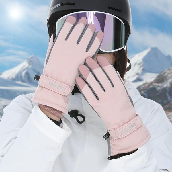 five fingers gloves winter outdoor sport skiing for women windproof warm full touch screen hiking driving cycling mittens, Blue;gray
five fingers gloves winter outdoor sport skiing for women windproof warm full touch screen hiking driving cycling mittens, Blue;gray