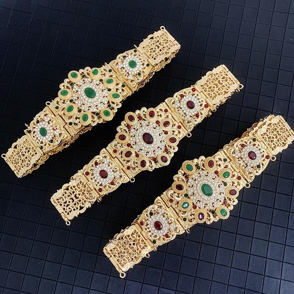 wedding sashes rhinestone belt for bridal arabic muslim jewelry plated gold metal women caftan belts adjustable chain, White
wedding sashes rhinestone belt for bridal arabic muslim jewelry plated gold metal women caftan belts adjustable chain, White