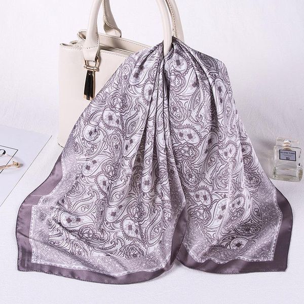 scarves gray silk sauqre scarf women chains printed foulard square headband wraps tie 2021 drop ship, Blue;gray
scarves gray silk sauqre scarf women chains printed foulard square headband wraps tie 2021 drop ship, Blue;gray