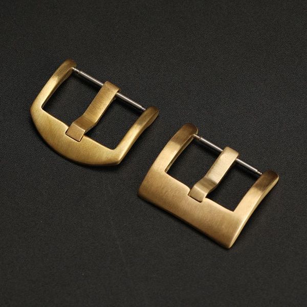 watch bands bronze brass buckle, 18 20 22 24mm fits pam111 441 simple buckle accessories, suitable for leather rubber strap, Black;brown
watch bands bronze brass buckle, 18 20 22 24mm fits pam111 441 simple buckle accessories, suitable for leather rubber strap, Black;brown