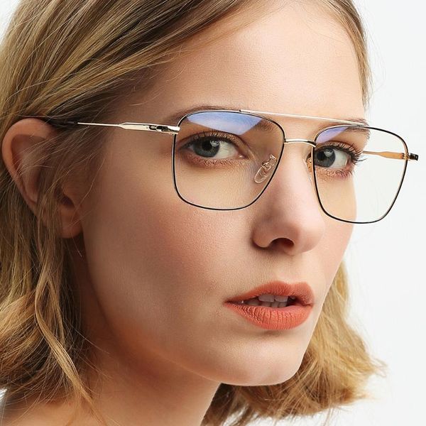 fashion sunglasses frames oversized square glasses frame women men brand vintage optical clear alloy eyeglasses armacao de oculos fake point, Black
fashion sunglasses frames oversized square glasses frame women men brand vintage optical clear alloy eyeglasses armacao de oculos fake point, Black