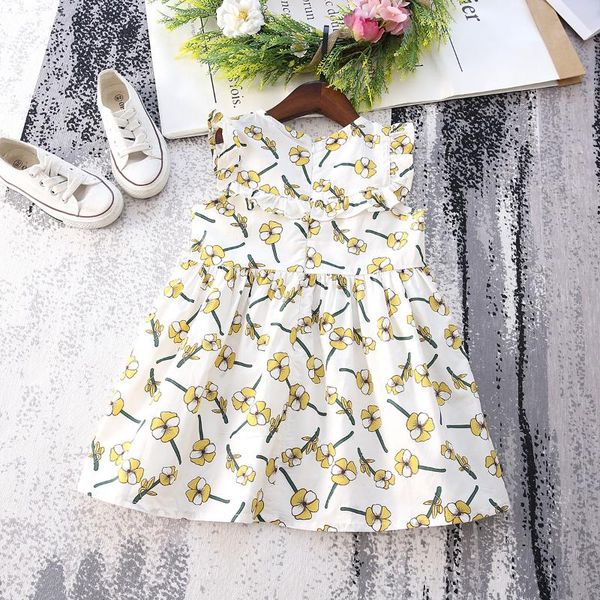 girl's dresses summer brand girl princess dress floral sleeveless for girls toddler cute vest clothes children party, Red;yellow
girl's dresses summer brand girl princess dress floral sleeveless for girls toddler cute vest clothes children party, Red;yellow