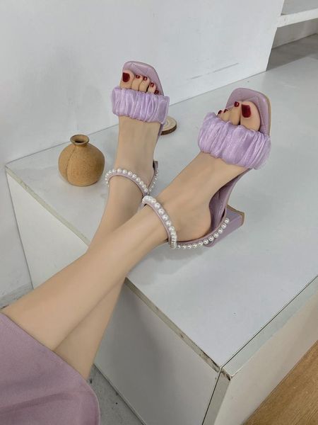 dress shoes 2021 summer women's sandals with pearl fairy style korean wild thick gentle fashion word high heels recommen, Black
dress shoes 2021 summer women's sandals with pearl fairy style korean wild thick gentle fashion word high heels recommen, Black