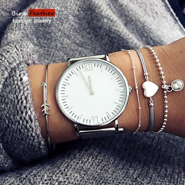 link, chain silver color women fashion punk bracelet simple heart leaf metal bracelets bohemian retro jewelry accessories bangles, Black
link, chain silver color women fashion punk bracelet simple heart leaf metal bracelets bohemian retro jewelry accessories bangles, Black