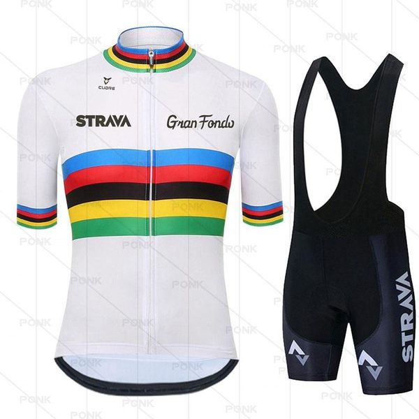 racing sets 2021 white strava pro bicycle team short sleeve men cycling jersey summer breathable clothing, Black;blue
racing sets 2021 white strava pro bicycle team short sleeve men cycling jersey summer breathable clothing, Black;blue