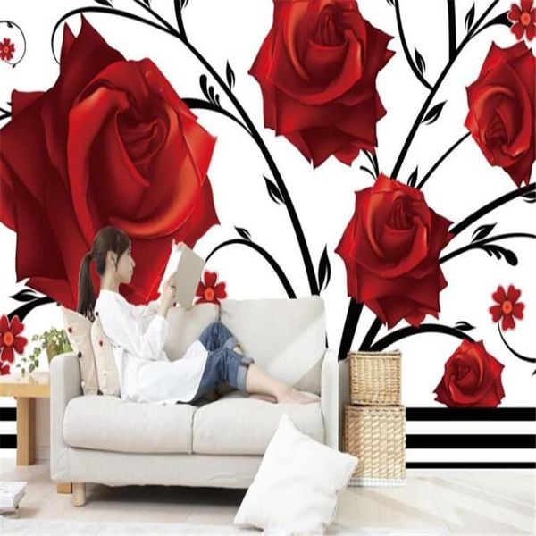 wallpapers 3d stereoscopic red rose po modern romantic largr murals for living room home decor flowers painting
wallpapers 3d stereoscopic red rose po modern romantic largr murals for living room home decor flowers painting