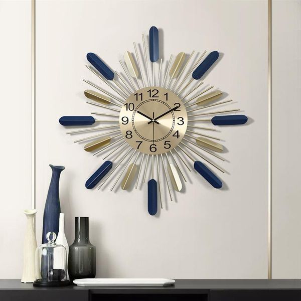 wall clocks creative and fashionable clock, wrought iron, modern personality, watch, model room, household atmospheric
wall clocks creative and fashionable clock, wrought iron, modern personality, watch, model room, household atmospheric