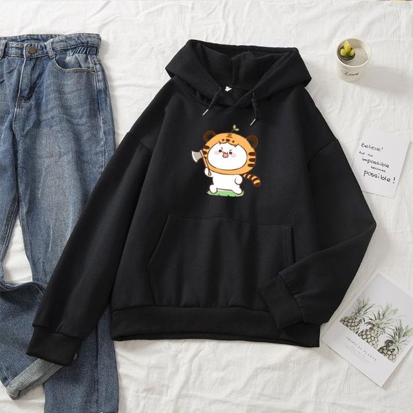 women's hoodies & sweatshirts cute cartoon printed women harajuku funny pattern pocket hoodie winter cotton loose long sleeve hoody lad, Black
women's hoodies & sweatshirts cute cartoon printed women harajuku funny pattern pocket hoodie winter cotton loose long sleeve hoody lad, Black