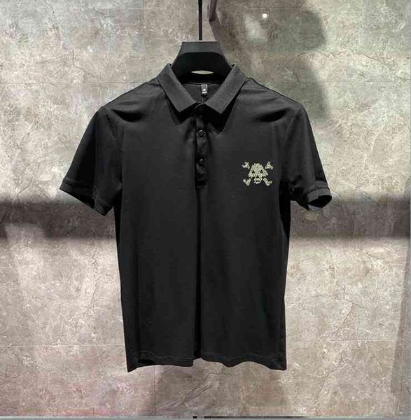 men's t-shirts summer polo shirt for men in drill 's occasional three short colours manga, White;black
men's t-shirts summer polo shirt for men in drill 's occasional three short colours manga, White;black