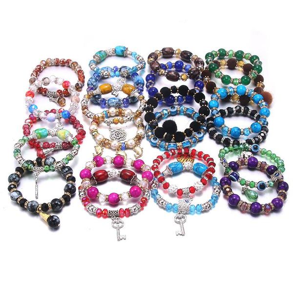 bangle 5/pcs wholesale gift style bohemian resin stretch beaded bracelet women fashion charm classic jewelry women's, Black
bangle 5/pcs wholesale gift style bohemian resin stretch beaded bracelet women fashion charm classic jewelry women's, Black