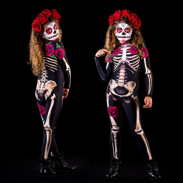theme costume child mother halloween girl costumes pink skeleton skull cosplay suit imprint 3d bodysuit izfs, Black;red
theme costume child mother halloween girl costumes pink skeleton skull cosplay suit imprint 3d bodysuit izfs, Black;red