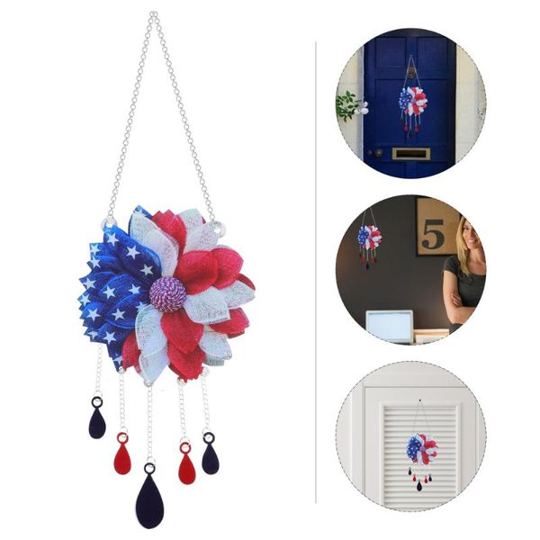 decorative objects & figurines hanging wind chime pendant with american flag color independence day ornament
decorative objects & figurines hanging wind chime pendant with american flag color independence day ornament
