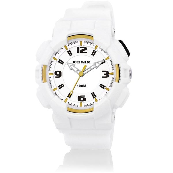 wristwatches precision sports brand fashion 100m waterproof swimming watches with silicone straps quartz movement 2035 watch in boxes oa, Slivery;brown
wristwatches precision sports brand fashion 100m waterproof swimming watches with silicone straps quartz movement 2035 watch in boxes oa, Slivery;brown