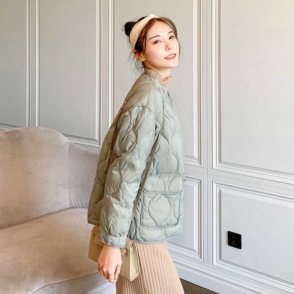 autumn and winter south korea round neck autumn down et women's light coat white duck 90 fashion small short, Black
autumn and winter south korea round neck autumn down et women's light coat white duck 90 fashion small short, Black
