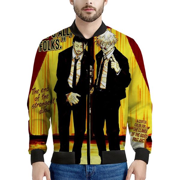 jujutsu kaisen speech pattern men s baseball jacket comfortable fashion travel sports party commuter, Black;brown
jujutsu kaisen speech pattern men s baseball jacket comfortable fashion travel sports party commuter, Black;brown