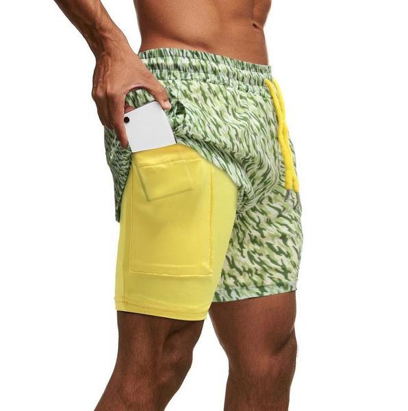 men's shorts 2-in-1 workout shorts, adults summer camouflage beach pants with drawstring, pockets for men style running, White;black
men's shorts 2-in-1 workout shorts, adults summer camouflage beach pants with drawstring, pockets for men style running, White;black