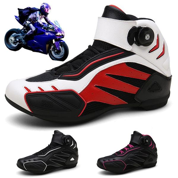 cycling footwear men's and women's motorcycle boots off-road racing shoes outdoor non-slip trend fashion breathable, Black
cycling footwear men's and women's motorcycle boots off-road racing shoes outdoor non-slip trend fashion breathable, Black