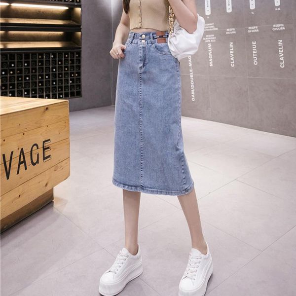 skirts limiguyue summer denim jeans women jean skirt slim fashion chic two buttons midi jupe longue faldas streetwear femme k970, Black
skirts limiguyue summer denim jeans women jean skirt slim fashion chic two buttons midi jupe longue faldas streetwear femme k970, Black