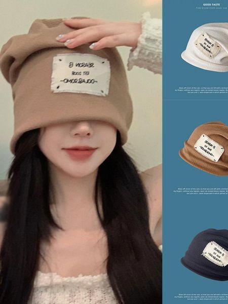 berets products for men and women korean alphabet cloth label pile hats retro fashion cold thin couple beige, Blue;gray
berets products for men and women korean alphabet cloth label pile hats retro fashion cold thin couple beige, Blue;gray
