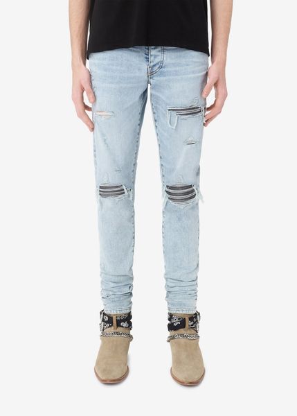 am distressed italian denim skinny jeans men classic jean man soft biker masculino denim overalls mens pants ripped wash twinky jeans 84266, Blue
am distressed italian denim skinny jeans men classic jean man soft biker masculino denim overalls mens pants ripped wash twinky jeans 84266, Blue