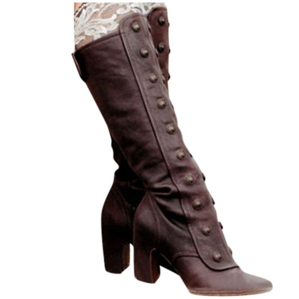 boots women knee-high long fashion retro rivets side zip booties high heels shoes woman boot warmer hiking snow, Black
boots women knee-high long fashion retro rivets side zip booties high heels shoes woman boot warmer hiking snow, Black