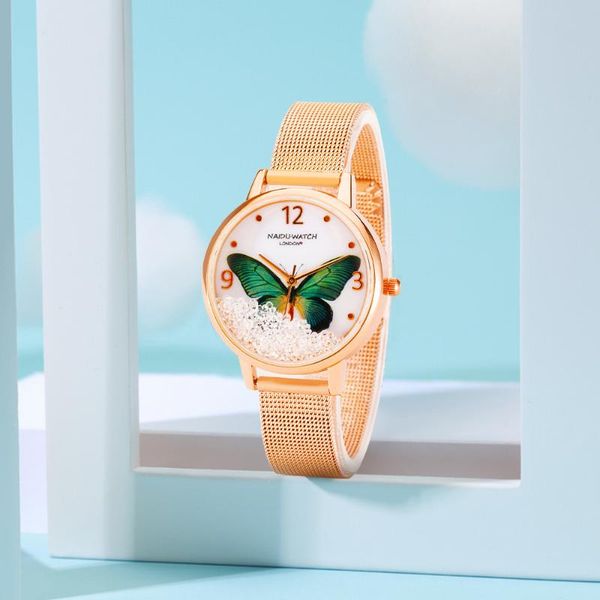 wristwatches shifenmei watch for ladies quartz wristwatch women dress bracelet stainless steel blue butterfly luxury fashion reloj de mujer, Slivery;brown
wristwatches shifenmei watch for ladies quartz wristwatch women dress bracelet stainless steel blue butterfly luxury fashion reloj de mujer, Slivery;brown