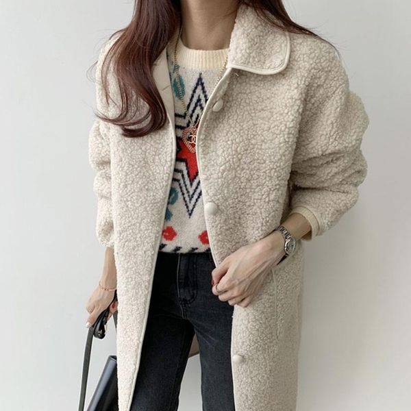 women's wool & blends zoki autumn women long jackets winter warm korean style female coats fashion pocket elegant thick ladies clothes, Black
women's wool & blends zoki autumn women long jackets winter warm korean style female coats fashion pocket elegant thick ladies clothes, Black