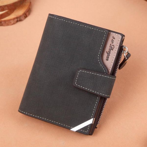wallets harko men's short wallet fashion retro style multi-card slot large-capacity frosted soft money bag for men, Red;black
wallets harko men's short wallet fashion retro style multi-card slot large-capacity frosted soft money bag for men, Red;black