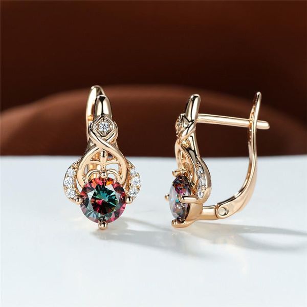 hoop & huggie rainbow zircon geometric earrings trendy rose gold color wedding multicolor crystal round stone for women, Golden;silver
hoop & huggie rainbow zircon geometric earrings trendy rose gold color wedding multicolor crystal round stone for women, Golden;silver