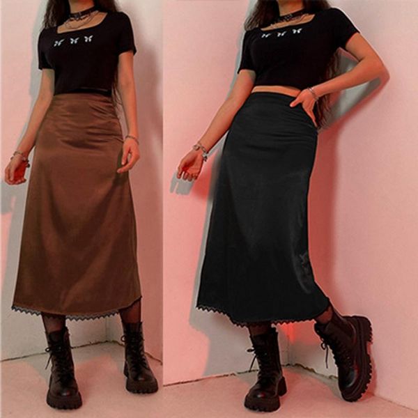skirts kf-goth aesthetic skirt women lace trim high waist girl midi punk dark gothic clothes, Black
skirts kf-goth aesthetic skirt women lace trim high waist girl midi punk dark gothic clothes, Black