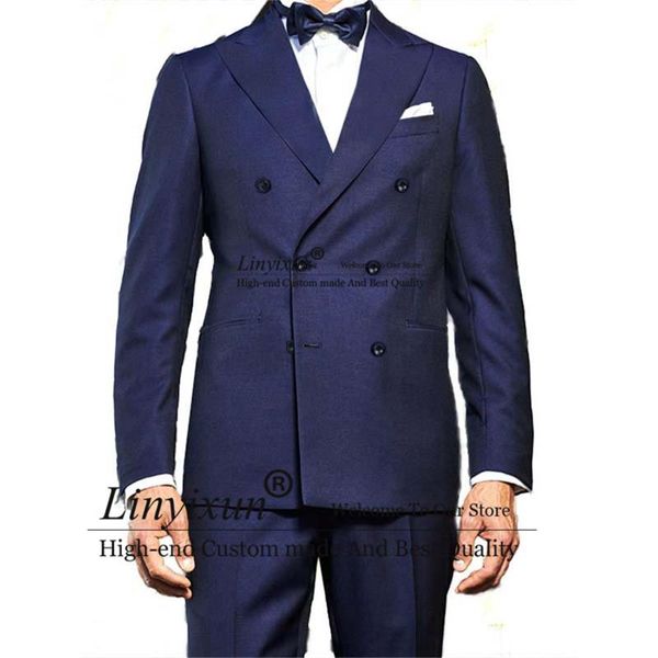 men's suits & blazers dark blue men slim fit double breasted 2 pieces jacket pants set groom wedding tuxedos business male blazer mascu, White;black
men's suits & blazers dark blue men slim fit double breasted 2 pieces jacket pants set groom wedding tuxedos business male blazer mascu, White;black