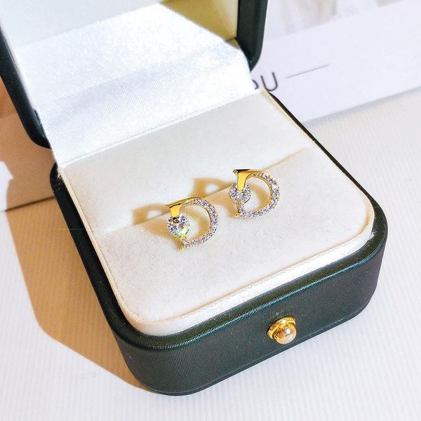 stud romantic 14k gold plated fashion d earrings japanese&korea delicate jewelry zircon for women aretes de plata 925, Golden;silver
stud romantic 14k gold plated fashion d earrings japanese&korea delicate jewelry zircon for women aretes de plata 925, Golden;silver