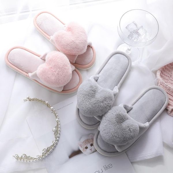 love heart-shaped winter warm plush slippers women home lovely furry comfortable shoes indoor casual non-slip cotton flip flops, Black
love heart-shaped winter warm plush slippers women home lovely furry comfortable shoes indoor casual non-slip cotton flip flops, Black