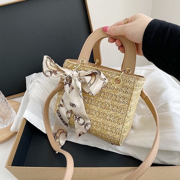 straw bag women's silk scarf portable princess 2021 new simple fashion shoulder trend messenger
straw bag women's silk scarf portable princess 2021 new simple fashion shoulder trend messenger