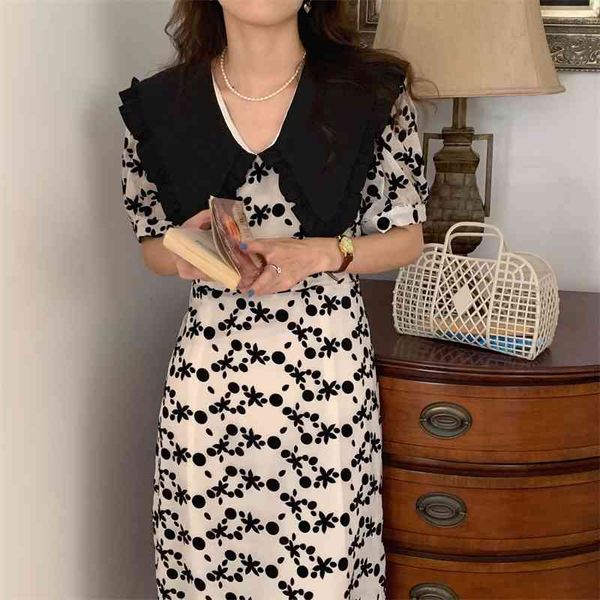 casual dresses 2021 slim black party peter pan collar florals ol lady chic vintage prom short sleeve dress vestidos cf0h, Black;gray
casual dresses 2021 slim black party peter pan collar florals ol lady chic vintage prom short sleeve dress vestidos cf0h, Black;gray