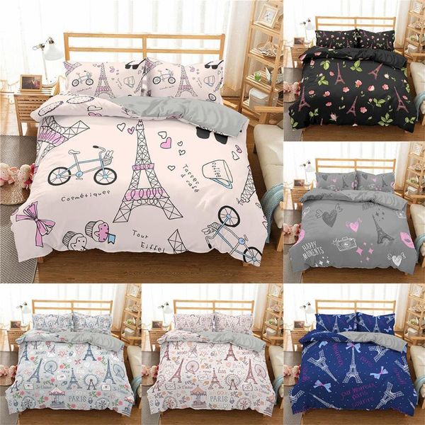 bedding sets 2021 france paris tower set printed flower duvet cover bed linen king size home textiles bedclothes
bedding sets 2021 france paris tower set printed flower duvet cover bed linen king size home textiles bedclothes