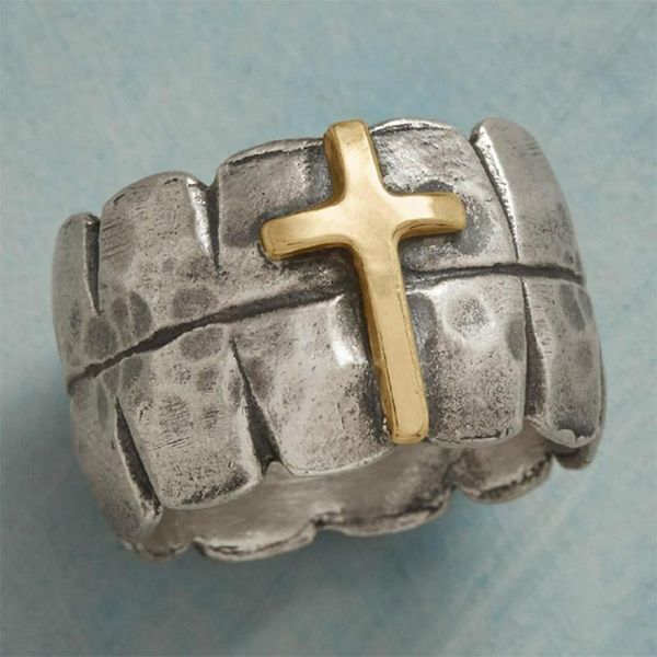 cluster rings vintage silver plated goden cross ring handmade unique design knight for men women punk gothic party jewelry gift n3m905, Golden;silver
cluster rings vintage silver plated goden cross ring handmade unique design knight for men women punk gothic party jewelry gift n3m905, Golden;silver